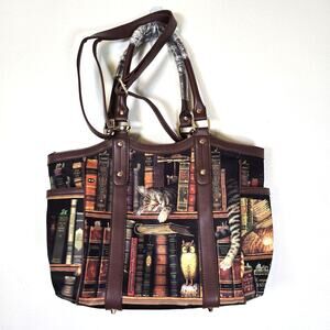 Bradford Exchange Tote Charles Wysocki Classic Tails Sleeping Cats Cat Lover
